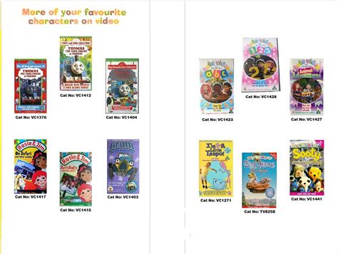 Vci Childrens Inlay Promo 1997 Childrens Playschool Favourites