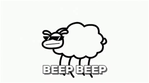 Beep Sheep GIF - Beep Sheep - Discover & Share GIFs | Potes