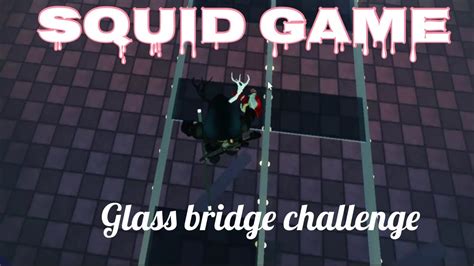 Glass Bridge Challenge Tip And Trick In Roblox Squid Game Youtube