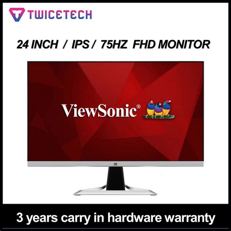 Viewsonic Vx Mh Fhd Ips Monitor Inch Amd Free Sync