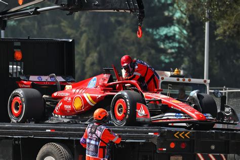 Albon And Bearman Collide In Opening F1 Mexican Gp Practice The Race