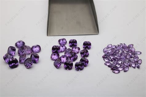 Wholesale Synthetic Alexandrite Color Change Corundum 46 Cushion And