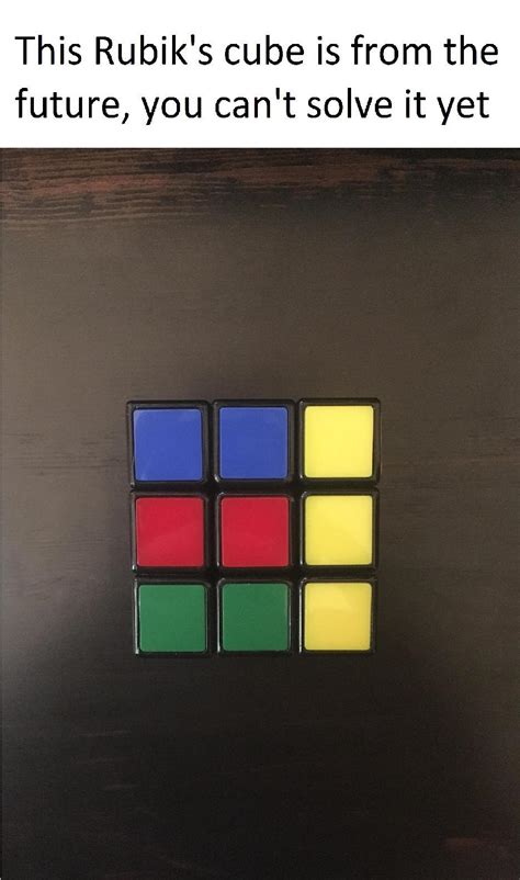 This Rubik S Cube Is From The Future You Can T Solve It Yet This