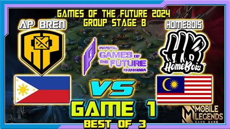 AP BREN Vs HOMEBOIS Game 1 Best Of 3 Philippines Vs Malaysia