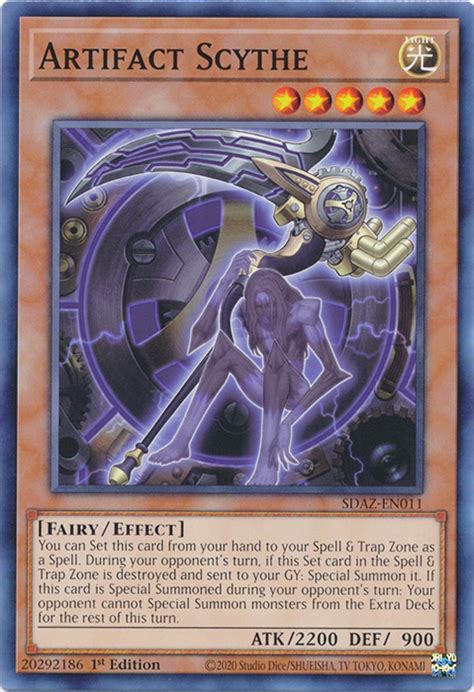 Artifact Scythe | Yu-Gi-Oh! Wiki | Fandom