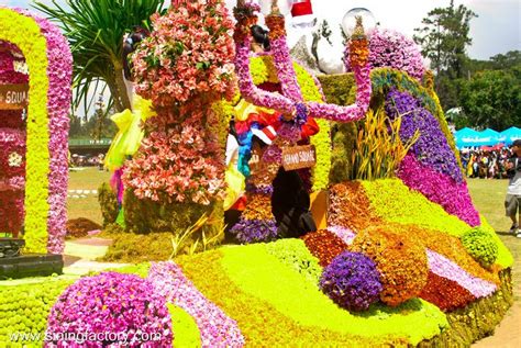 Baguio City Flower Festival Or Panagbenga Philippines Via