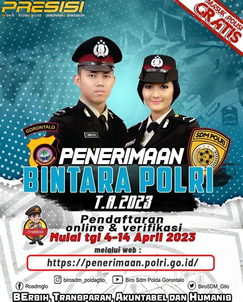 Penerimaan Polri T A 2023 Dibuka Berikut Cara Daftar Dan Syarat