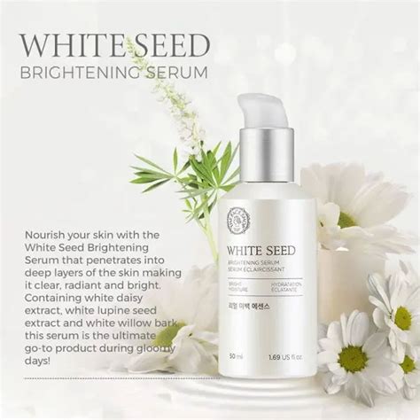 The Face Shop White Seed Brightening Serum Ml Eshaistic Pk