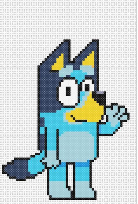 10 Bluey Perler Bead Patterns For Heeler Puppy Fans Artofit