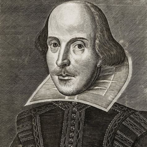 Portrait of William Shakespeare posters & prints by Droeshout.