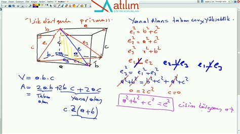 GEOMETRİ DERSİ PRİZMALAR KONU ANLATIMI YouTube