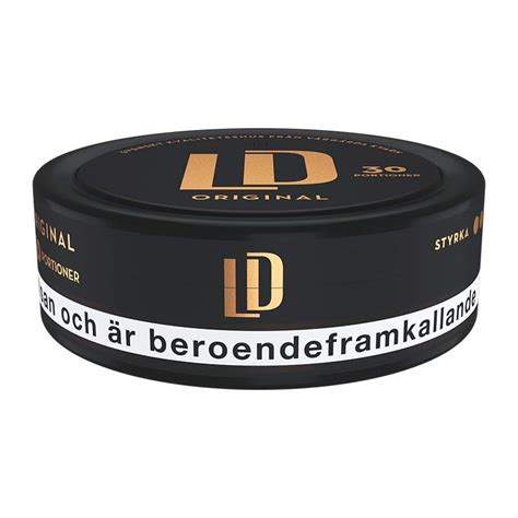 Ld 30 Original Portion Färskt Snus Snabb Fri Frakt