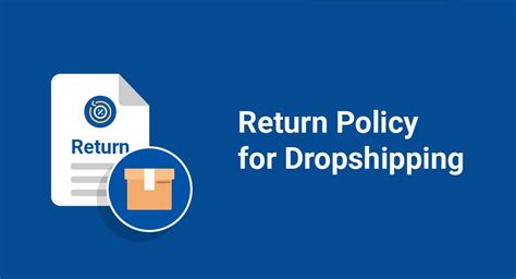 Return Policy For Dropshipping TermsFeed