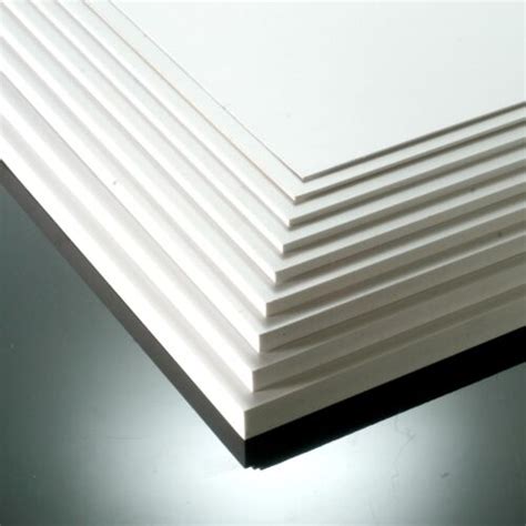 3mm White Matt Foamex Foam Pvc Sheet 14 Sizes To Choose Ebay