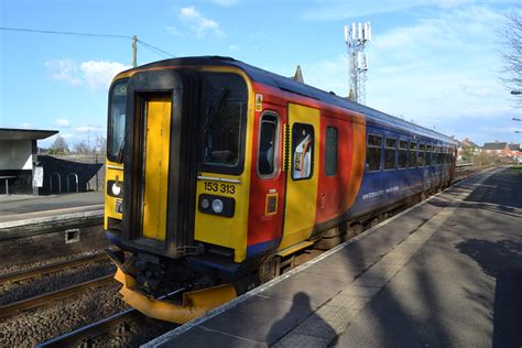 Transport For Wales Super Sprinter 153313 Seen In Nantwich Flickr