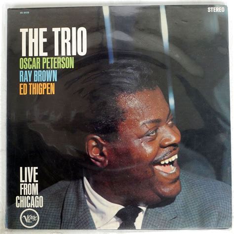 米 OSCAR PETERSON TRIO LIVE FROM CHICAGO VERVE V68420 LP ジャズ一般 売買された