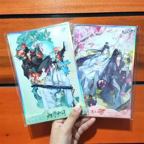 Danmei Mdzs Mo Dao Zu Shi Official Merch Wangxian Acrylic Shikishi