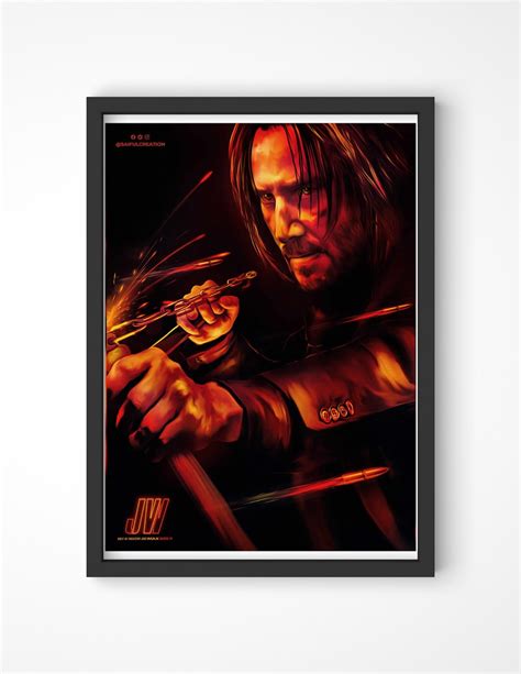 John Wick 4 Poster John Wick Chapter 4 Print Gaming Poster - Etsy