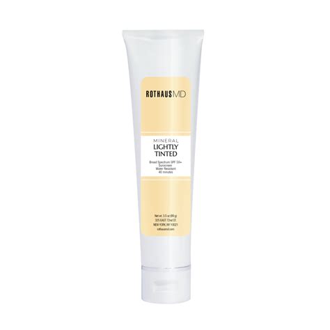 Mineral Lightly Tinted SPF 50 for Flawless Complexion | Rothaus MD NYC