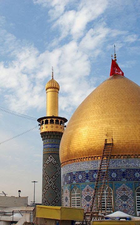 The Tomb Of Abbas Ibn Ali In Karbala Iraq