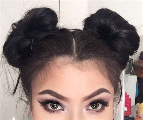 34 Space Buns You Can Easily Copy How To Make Space Buns Tutorial