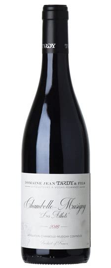 2016 Domaine Jean Tardy Chambolle Musigny Les Athets SKU 1434606