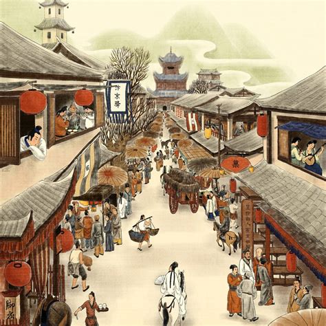 Sky Of Song Dynasty City Tapirulan Illustrators Contest