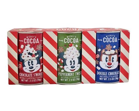 Disney Parks Hot Cocoa Variety Pack Mickey And Friends Holiday Flavors Home Down Cherry