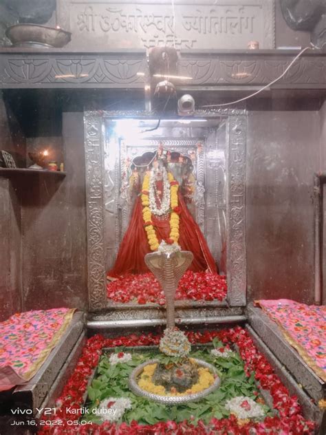 Aarti Shringar Darshan Of Omkar Mahadev Gorgeous Makeup With Rose