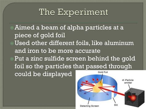 PPT - Ernest Rutherford and the Gold Foil Experiment PowerPoint ...