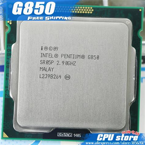 Free Shipping Intel Pentium G M Cache Ghz L M Lga Tdp