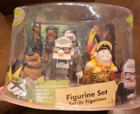 Disney Store Pixar Up Figure Set Russell Movie Doug Original 2009 Lot