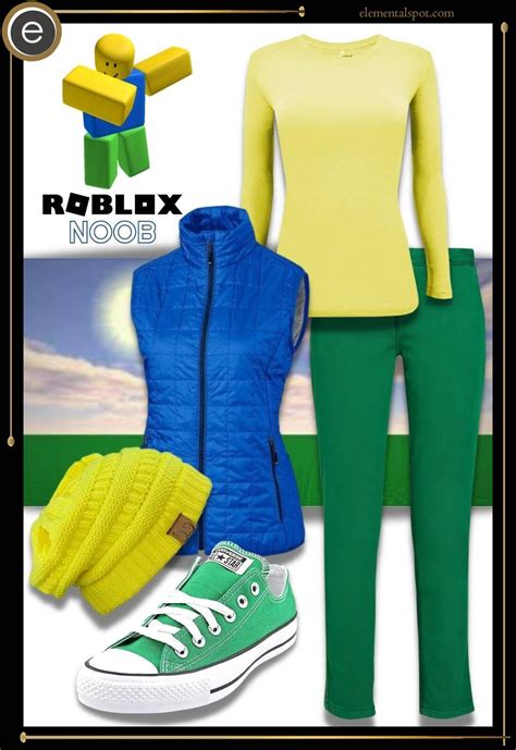 Dress Up Like Noob from Roblox - Elemental Spot