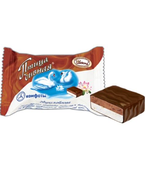 конфета Птица дивная Двухслойные 100 гр.