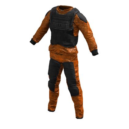 Lethal Orange Company Tactical Hazmat Suit Roblox