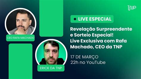 Revelação Surpreendente e Sorteio Especial Live Exclusiva Rafa