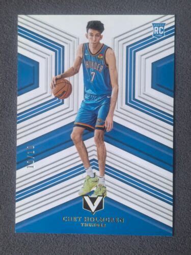 Panini Chronicles Vertex Chet Holmgren Rc Rookie Gold