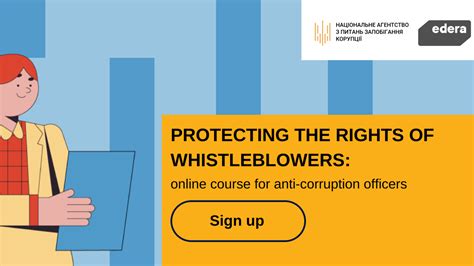 Protecting The Rights Of Whistleblowers Eu Financed Online Course For