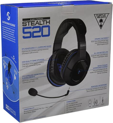 Buy Turtle Beach Stealth 520 Premium Fully Wireless Gaming Headset Ps4 Pro Ps4 Ps3 Discontinued