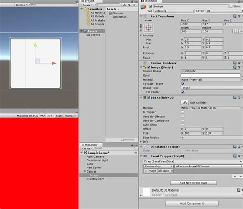 Rotate 2d Image By Dragging With Mouse Questions And Answers Unity Discussions