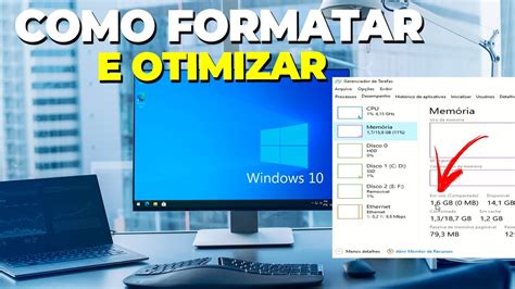 Como Formatar E Otimizar O Windows No Seu Pc Ficou Muito Leve