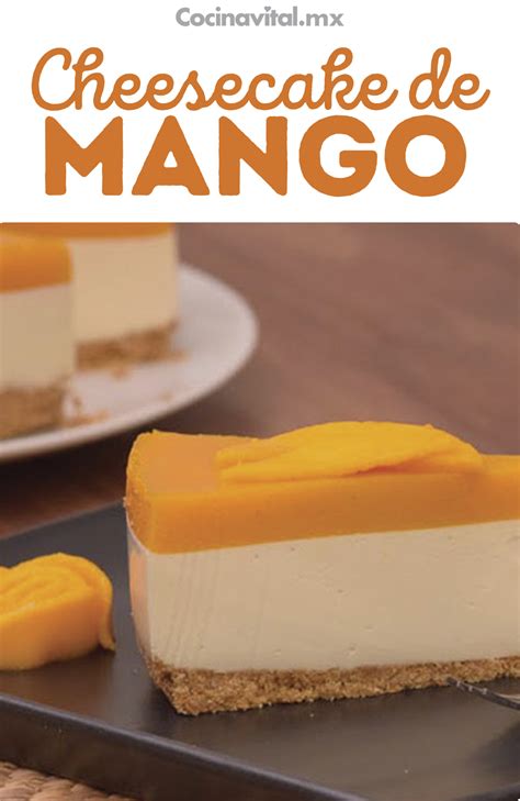 Receta De Cheesecake De Mango Sin Horno Artofit