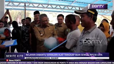 Nelayan Dibantu Seribuan Alat Tangkap Ikan Senilai Rp Juta Pontv