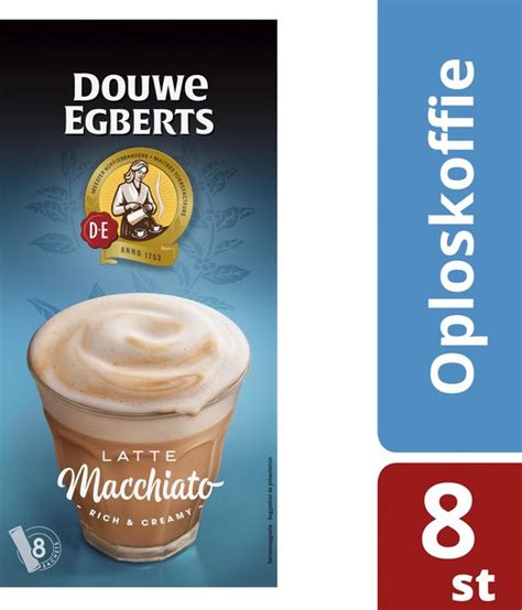 Douwe Egberts Verwenkoffie Latte Macchiato Oploskoffie Stuks Bol