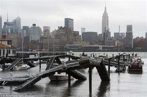 Hurricane Sandy New York City Divided In Super Storms Devastating