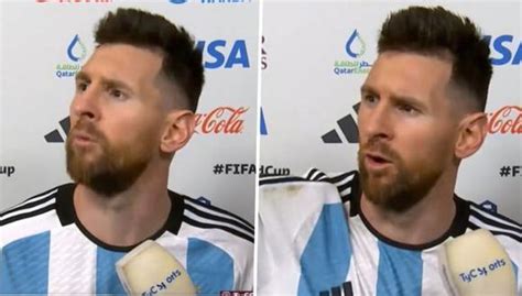 Lionel Messi Y La Historia Del “qué Mirás Bobo” Después De La