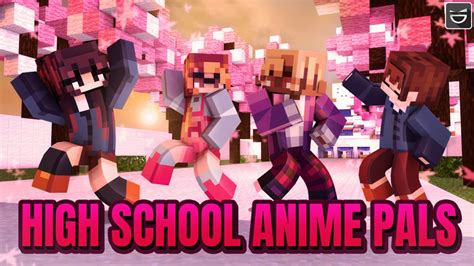 High School Anime Pals By Giggle Block Studios Minecraft Skin Pack