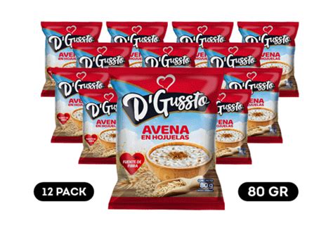 Pack X Bolsas Avena Dgussto Gr La Tienda Online Del Grupo La