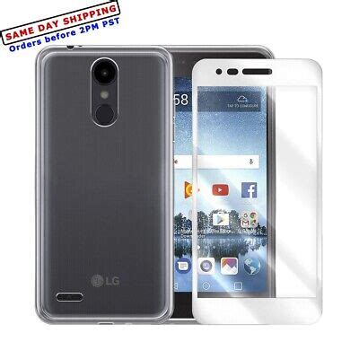 Wear Resisting Tempered Glass Screen Protector TPU Case F LG Rebel 3