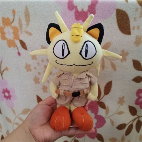 Jual Boneka Pokemon Meowth Kostum Adventure Shopee Indonesia